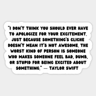 Taylor Swift Sticker